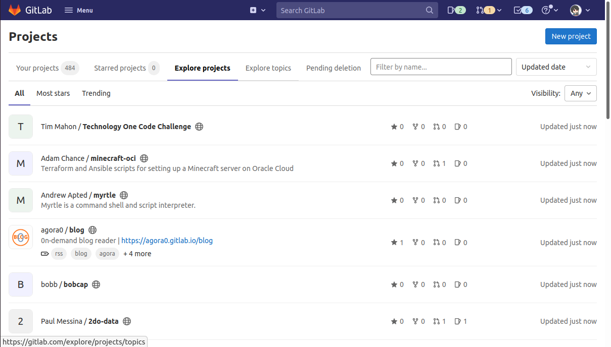 Gitlab Page